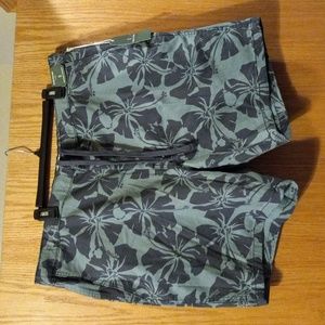 😊Mens mutual weave shorts tropical resort wear chino board shorts